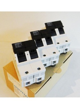 3x Siemens SITOR 3NC1492 Zylindersicherungssockel -unused/OV