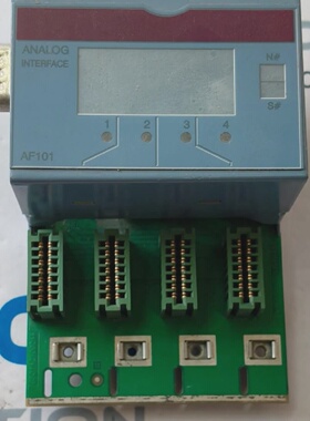 Used BR Automation 7AF101.7 4 Slot Screw In AF101 ANALOG INT