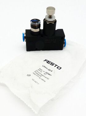 Festo LRMA-QS-8 153497 0-9 bar Druckregelventil mit Manomete