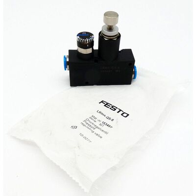 Festo LRMA-QS-8 153497 0-9 bar Druckregelventil mit Manomete