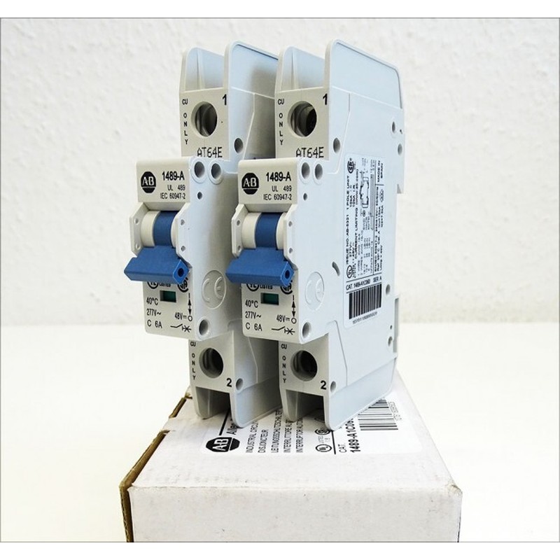 2 x Allen-Bradley 1489-A1C060 Ser. A -unused/OVP