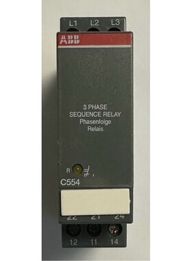 ABB Phasenfolge Relais / 3 Phase Sequence Relay / C554 1 SAR