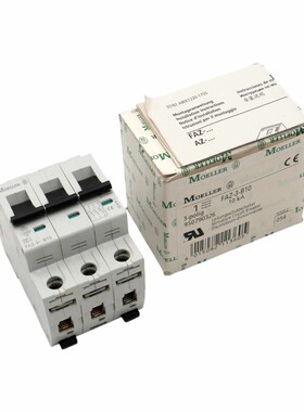 Moeller FAZ-3-B10 3-polig 10 kA 480VAC Leitungsschutzschalte
