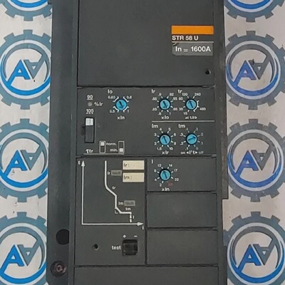 Merlin Gerin Str 58U 1600A Disyuntor Desconexion Unidad 60V