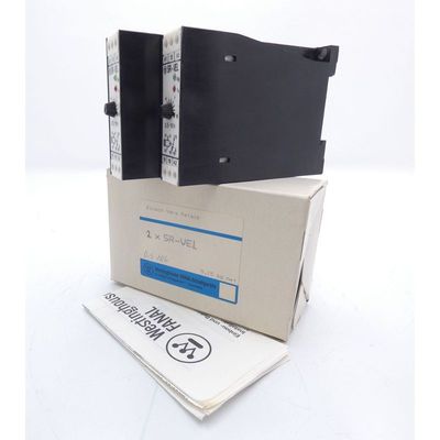 2x Fanal SR-VEL SR VEL 220VAC/24VUC 0,5-10h Einsch.Verz.Rela