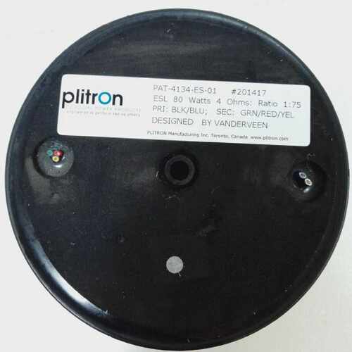 Plitron Ringkern Transformator PAT4134ES01 80 W 4 Ohm Trafo