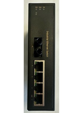 Levelone 5-Port Ethernet Switch / 1 Port ST Multi-Mode Fiber