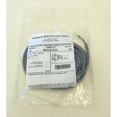 Binsack Reedtechnik 8616-012-03 Magn. N?herungsschalter - un