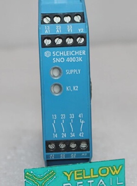 SCHNEIDERSNO4003K安全继电器18814886427D13597柏林24V