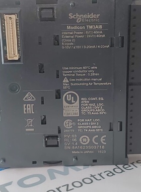 1PC Schneider Elettrico Modicon TM3AI8 8 Ingressi Analogico