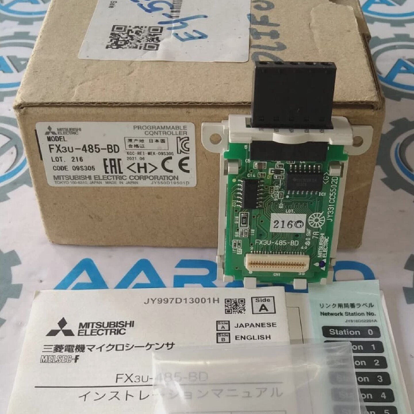 1PC Nueva Tarjeta De Comunicacin Mitsubishi FX3U485BD