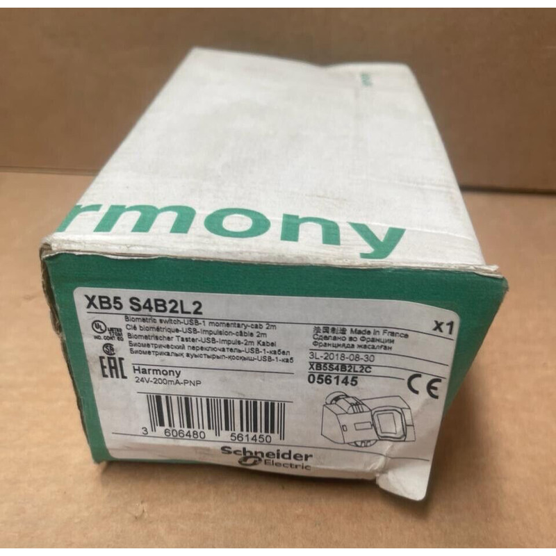 Schneider Electric Harmony XB5 S4B2L2 Biometric Switch-USB-1