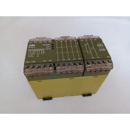 PILZ PNOZ 3 5S/1? 1W Sicherheitsrelais ID No: 474894