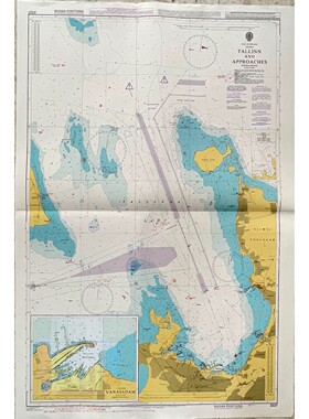 Admiralty 2227 TALLINN AND APPROACHES ESTONIA Genius Nautica