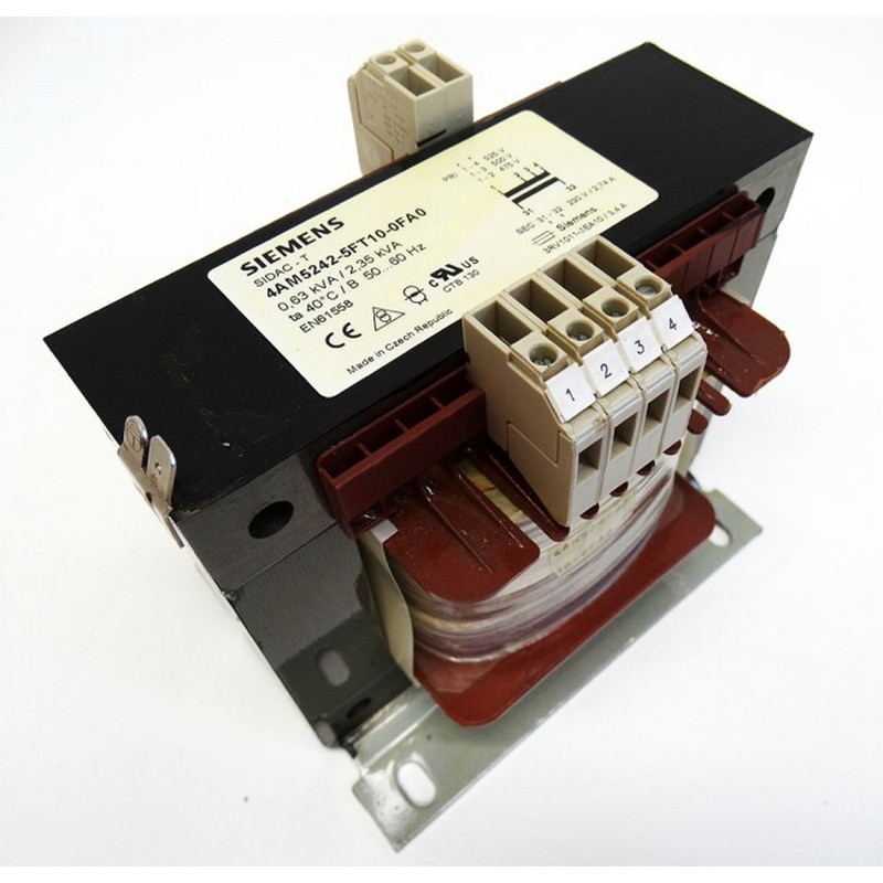 Siemens SIDAC-T 4AM5242-5FT10-0FA0 0,63kVA/2,35kVA Transform