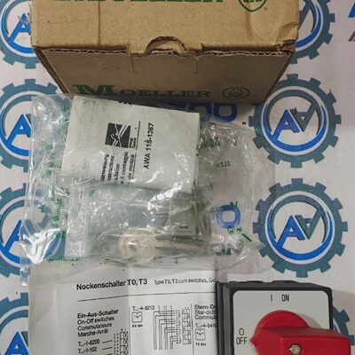 Nouveau Interrupteur DUrgence Moeller T021ESVA Pour Pompe De