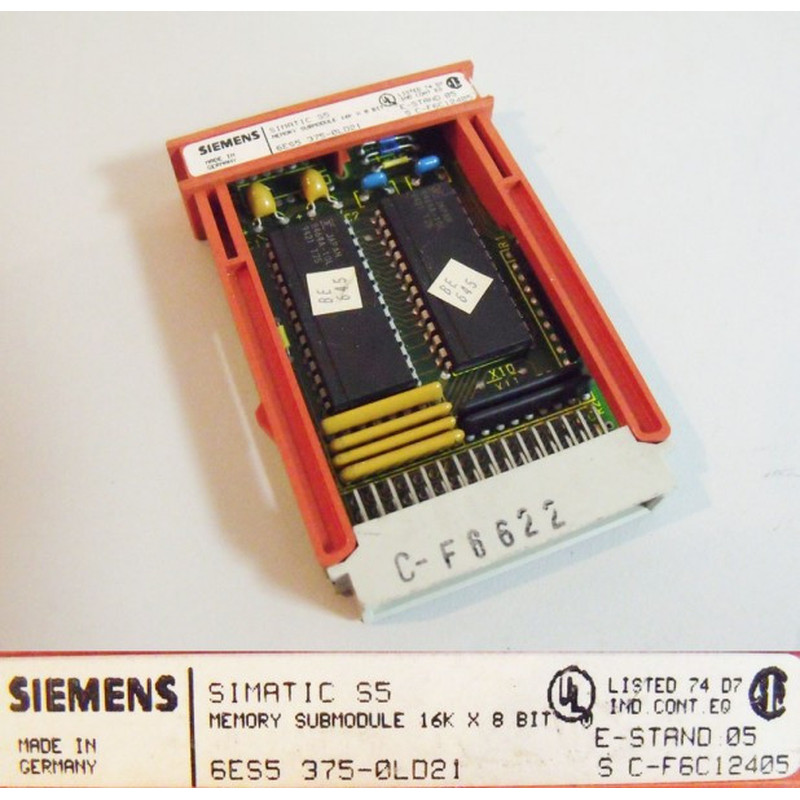 Siemens SIMATIC S5 6ES5375-0LD21 E-Stand: 05 RAM 16K x 8 Bit