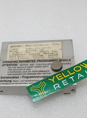 INDRAMAT TDM1 050300W1 PROGRAMMING MODULE FOR TDM 1.2050300W
