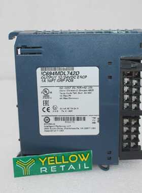 EMERSON IC694MDL742D OUTPUT MODULE 1224VDC