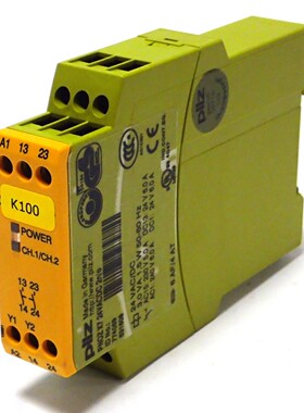 PILZ PNOZ X7 SAFETY RELAY 24V ac/dc 2 N/O 774059