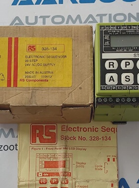 Rs Componente Nuevo 328134 ELECTRONIC SEQUENCER 20  24V ACDc