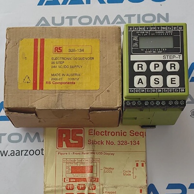 Rs Composant Neuf 328134 ELECTRONIC SEQUENCER 20 24V AC  Dc