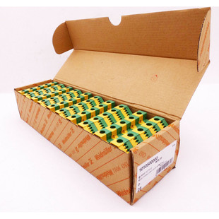 10 x Weidmüller WPE 35 101500000 Schutzleiter-Reihenklemme