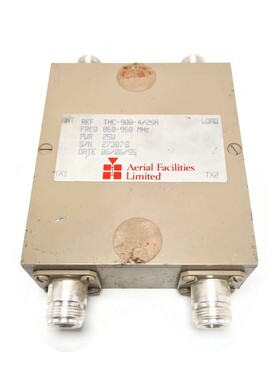 Aerial Facilites RF Combiner Freq:860 ~ 960 MHz。 PWR 25W. P
