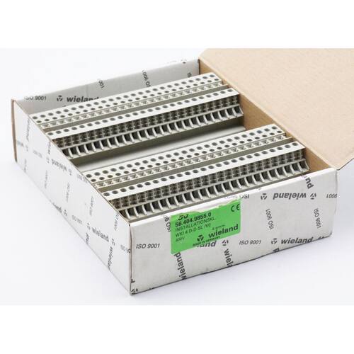 50x Wieland 56.404.9855.0 WKI 4 D-D-SL/V0 400V Installations