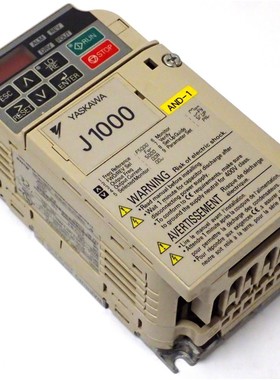 YASKAWA CIMR-JCBA0001BAA J1000 DRIVE IN 1PH 200-240Vac OUT 3