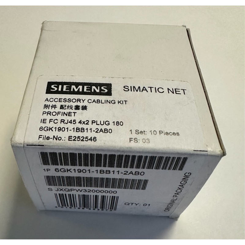 Siemens 1 Pack = 10er Steckverbinder 6GK1901-1BB11-2AB0 Neu