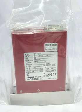 Horiba STEC D219-SCT CO 500 SCCM,Lam 788-429-500 流量计,未使