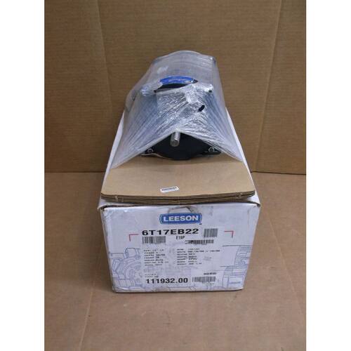 6T17EB22 Leeson 全新带盒 1/3HP 1725/1425 RPM EPNV 防爆电机