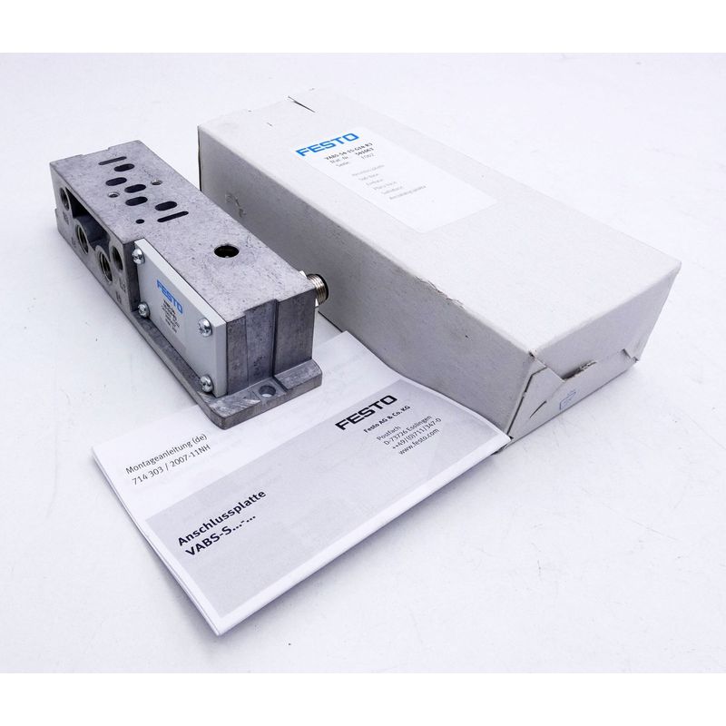 Festo VABS-S4-1S-G14-R3 541063 Anschlussplatte -unused/OVP-