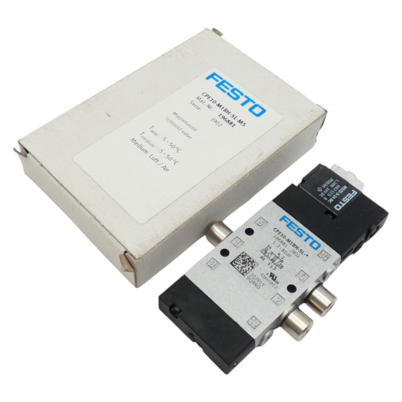 Festo CPE10-M1BH-5L-M5 196881 Magnetventil / Solenoid valve