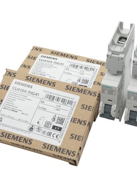 2x Siemens 5SJ4104-7HG41 Leitungsschutzschalter / Circuit br