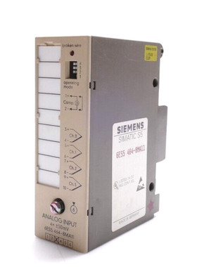Siemens Simatic S5 6ES5 464-8MA11 Analog Input 6ES5464-8MA11