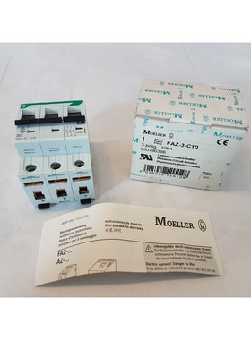 Moeller Leitungschutzschalter FAZ-3-C10 3 polig Neu und OVP