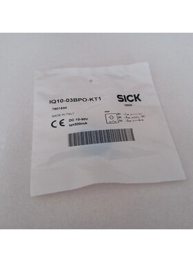 SICK Reflexlichttaster IQ10-03BPO-KT1 / 7901530 Neu und OVP