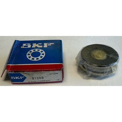 SKF Axialkugellager / 51203 / Unbenutzt