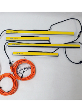 2 PAIRS OF SICK C4MT MINI TWIN SAFETY LIGHT CURTAINS 04824AB