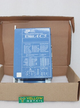 APPLIED MOTION BLUAC5S SERVO DRIVE 24VDC BLUAC5S BLUAC5