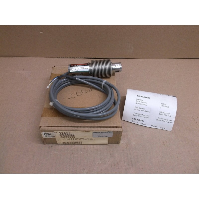 RLHBB-100KG Rice Lake Nuevo en Caja 100 KG Acero Inoxidable