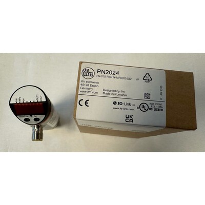 IFM Drucksensor mit Display PN2024  PN10RBR14MFRKGUSUS V Neu