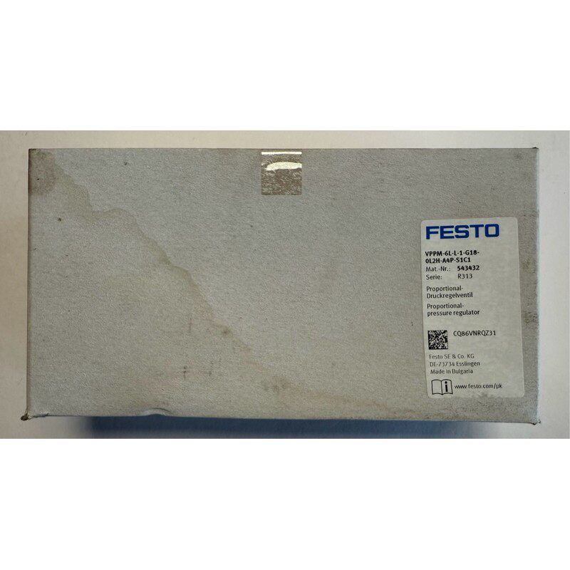 Festo Proportional Druckregelventil  VPPM6LL1G180L2HA4PS1C1