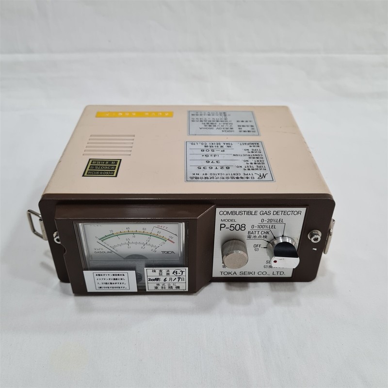Toka Seiki Co Combustible Gas Detector Type P-508 for c4h10.