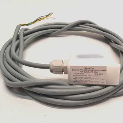 SomaTec Pneumatic turret stop Sensor fr PRVA 12M inkl. 3m Ka
