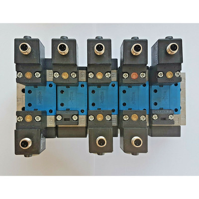 5 fach FESTO MN1H-5/3E-D-1-S C 159682 Ventilinsel - worldwid