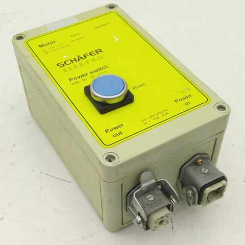 Schfer Elektro Power Switch IFMB1W10A Motorschalter 400V Ste