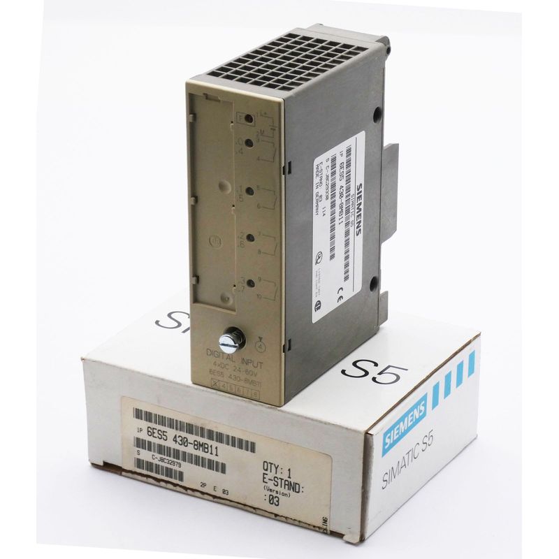 Siemens Simatic S5 6ES5 430-8MB11 E: 03 DI Modul -unused/OVP